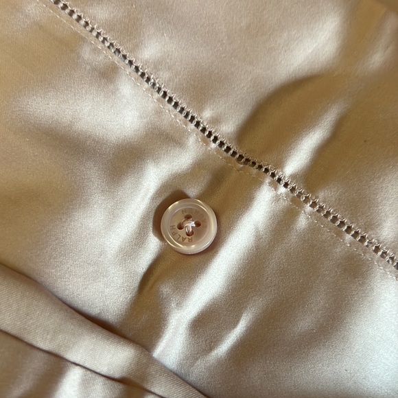 Ralph Lauren Euro Sham dust Rose satin pillow case - Picture 5 of 5